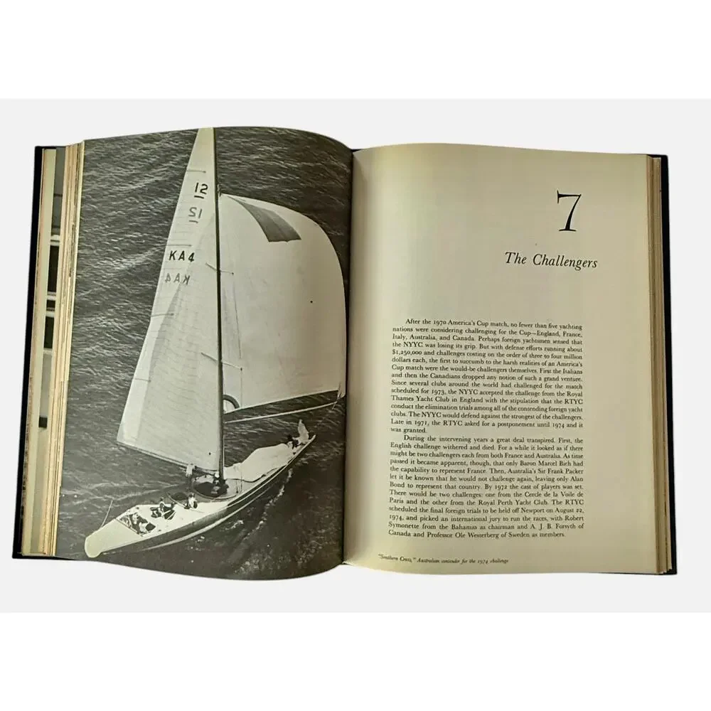 1974 Showdown At Newport: The Race for the America's Cup by Geoffrey F. Hammond